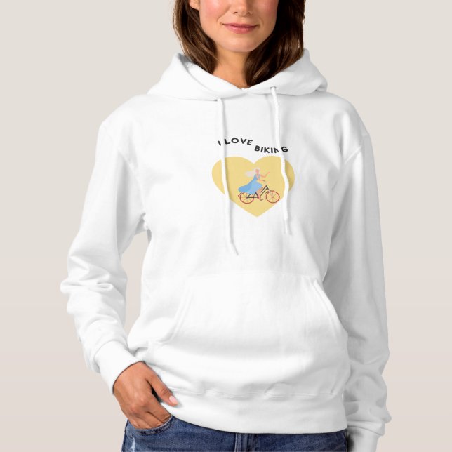 Camiseta Biking Hoodie (Frente)