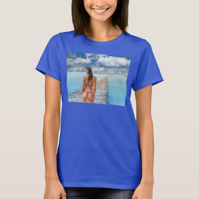 Camiseta Bikini Girl Thunder_Cove (Frente)