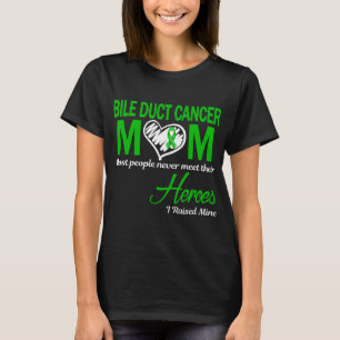 Camiseta Bile Duct Cancer Mãe Eu Criei Mina