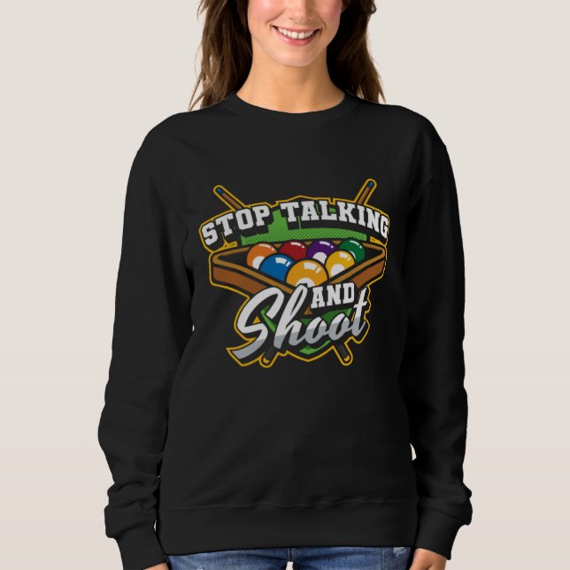 Camiseta Bilhar Para Jogadores de Snooker de 8 bolas (Frente)