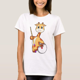 Camiseta Bilhar Sinuca Esportes com Girafa