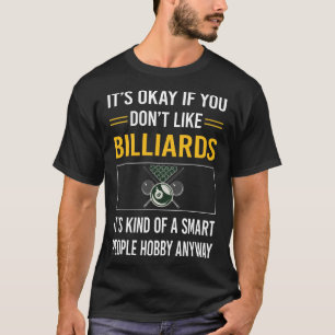 Camiseta Bilhares do Smart Pessoas