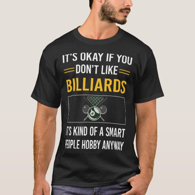 Camiseta Bilhares do Smart Pessoas (Frente)