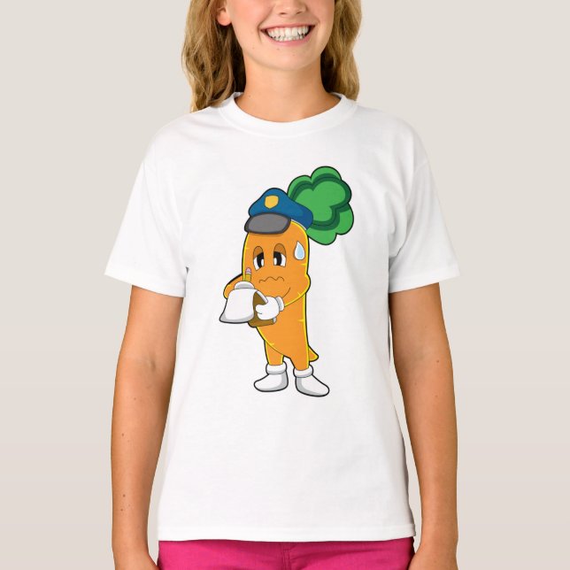 Camiseta Bilhete de estacionamento do guarda de trânsito de (Frente)