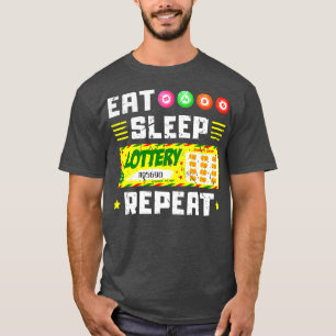 Camiseta Bilhete de Loteria Sortudo Lotto