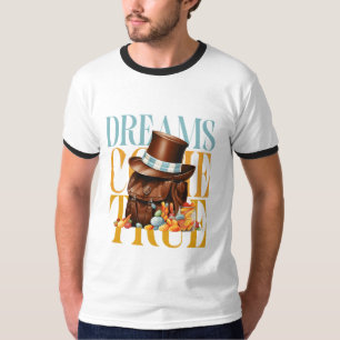 Camiseta bilhete de ouro