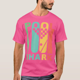 Camiseta Bilhetes de Tubarão piscina