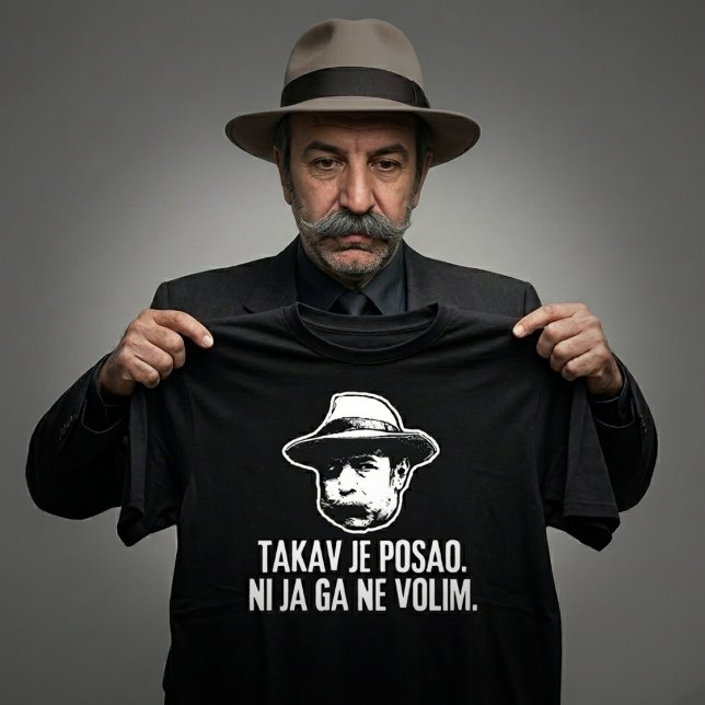 Camiseta Bili Piton Takav Je Posao  (Criador carregado)