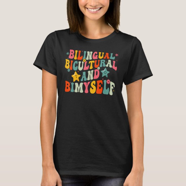 Camiseta Bilíngue Bicultural E Bimêmeo 9 (Frente)