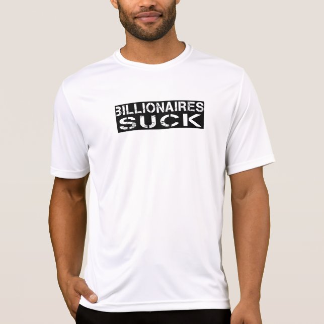 Camiseta Bilionários Chupam (Frente)