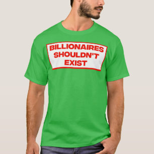 Camiseta Bilionários Não Devem Existir
