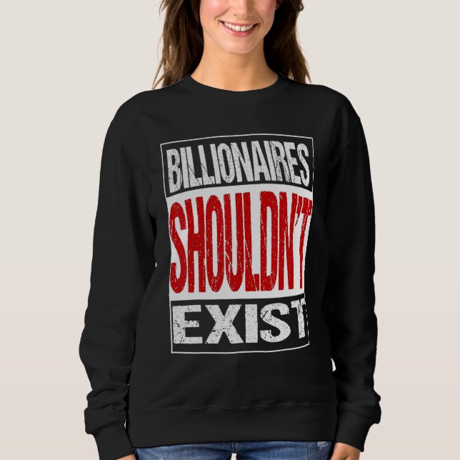 Camiseta Bilionários Não Devem Sair (Frente)