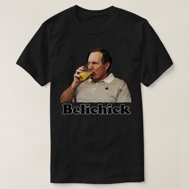 Camiseta Bill Belichick Classic T Shirt (Frente do Design)