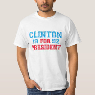 Camiseta Bill Clinton 1992