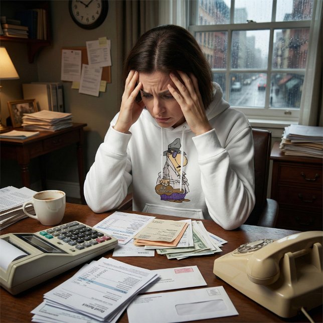 Camiseta Bill Collector Debt Pessoa Hoodie (Criador carregado)