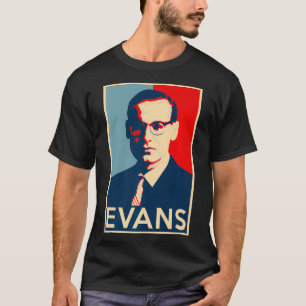 Camiseta Bill Evans Hope - Excelentes Poster da História d