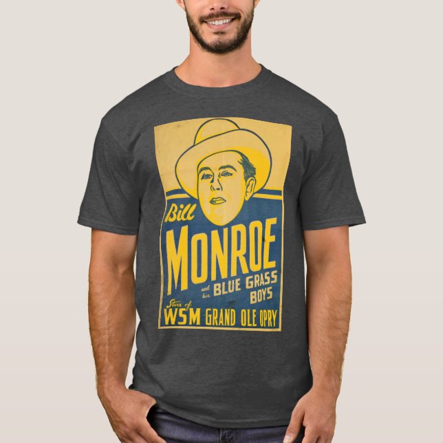 Camiseta bill monroe (Frente)