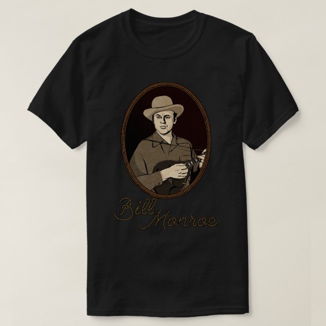Camiseta Bill Monroe (Frente do Design)