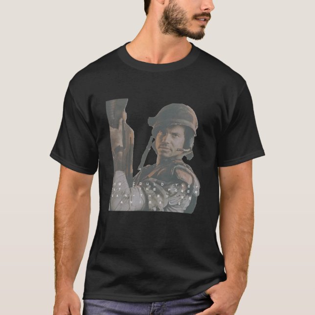 Camiseta Bill Paxton - Hudson - Aliens (Frente)