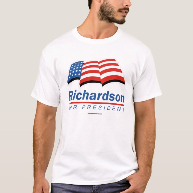 CAMISETA BILL RICHARDSON PARA O PRESIDENTE (Frente)
