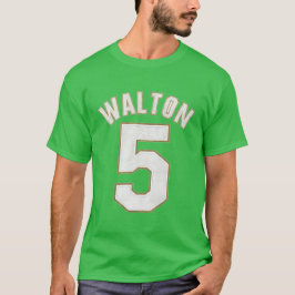 Camiseta Bill Walton Cara de basquete, Bill Walton 5