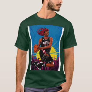 Camiseta Bill Walton jogando basquete