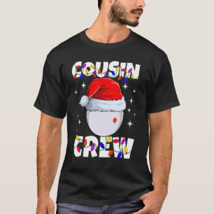 Camiseta Billiard Cue Ball Play Piscina Primo Tripulação Na