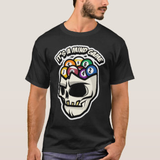 Camiseta Billiard - É Um Jogo Da Mente