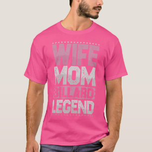 Camiseta Billiard Legend Billiard Ball Ladens Billiards