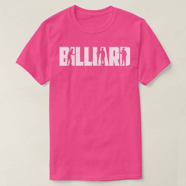 Camiseta Billiard Lover (Frente do Design)