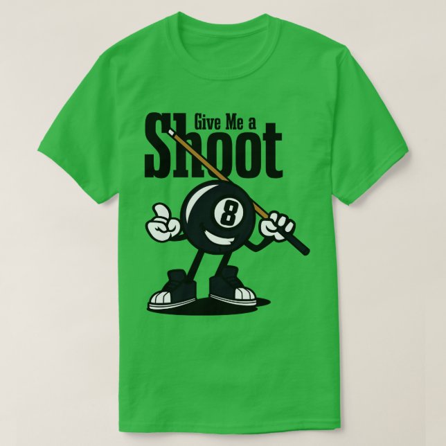CAMISETA BILLIARD MASCOT (Frente do Design)