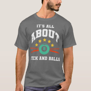 Camiseta Billiard Piscina Billard Snooker Club 8