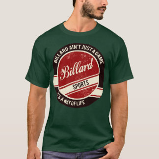 Camiseta Billiard Retro