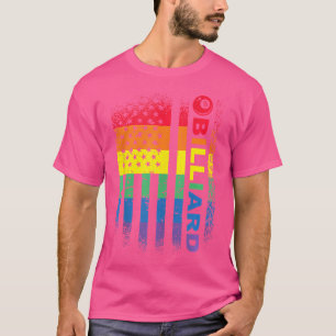 Camiseta Billiards, Billiard American Flag Billiard, Piscin