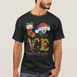 Camiseta Billiards Lover Xmas Lighting Papais noeis Love Bi