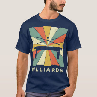 Camiseta Billiards Sports Vintage Retro
