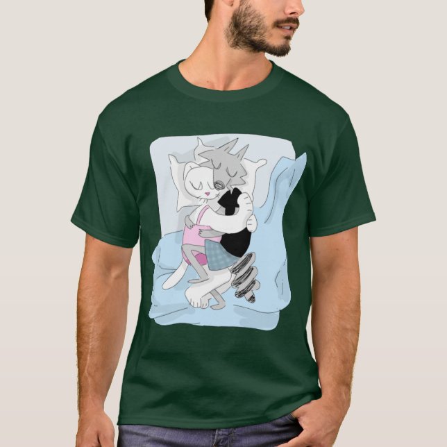 Camiseta Billie and Mittens Snuggle boy (Frente)