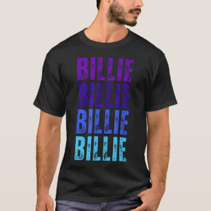 Camiseta Billie Primeiro Nome Eu Amo Billie