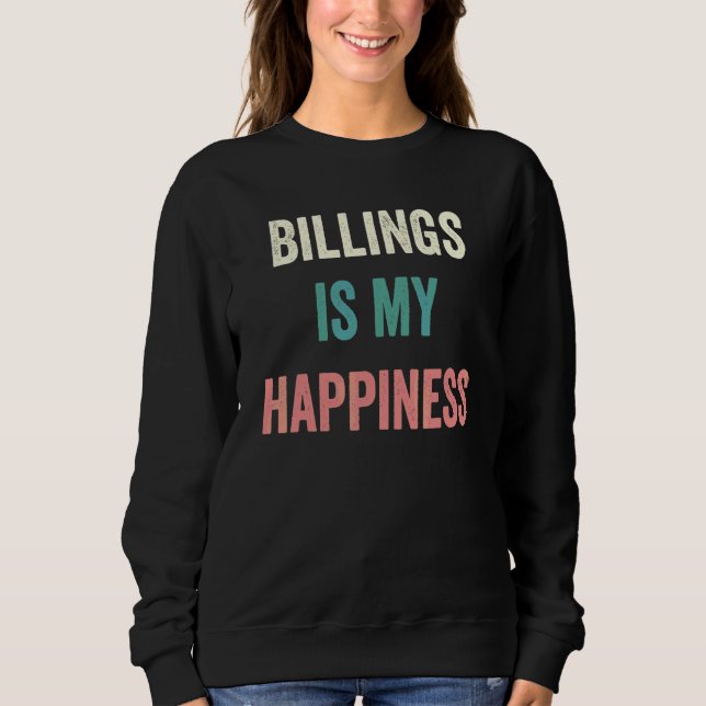 Camiseta Billings É Minha Felicidade (Frente)