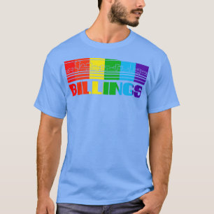 Camiseta Billings Pride Billings Suporte LGBT para Presente