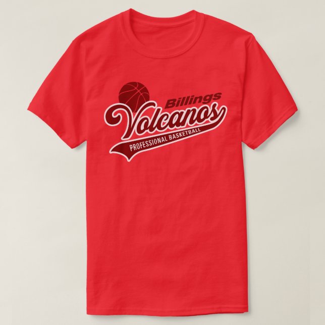 Camiseta Billings Volcanos (Frente do Design)