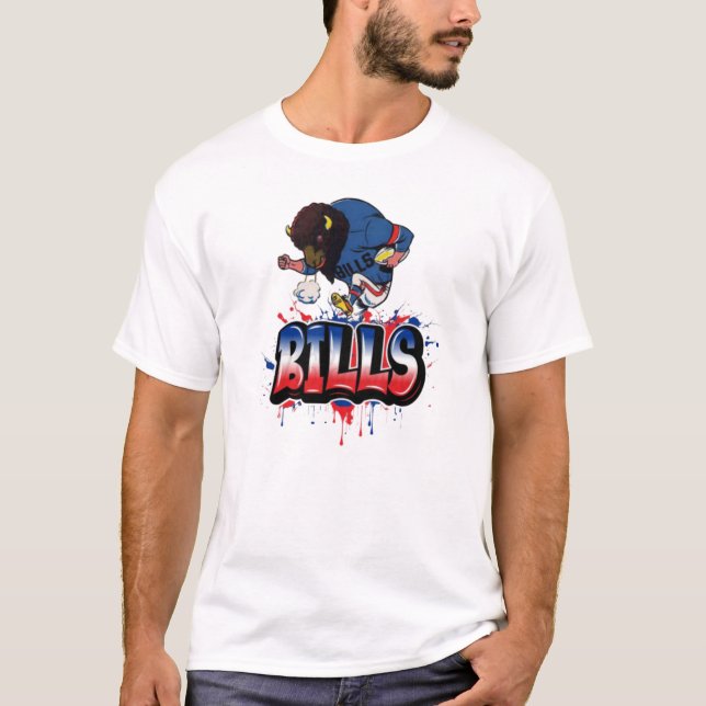 Camiseta Bills Mafia Billieve - Para Os Fãs De Futebol De B (Frente)