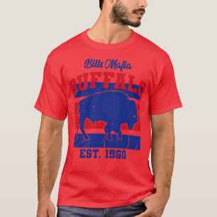 Camiseta Bills Mafia Buffalo Est 1960 Estilo de Vintage