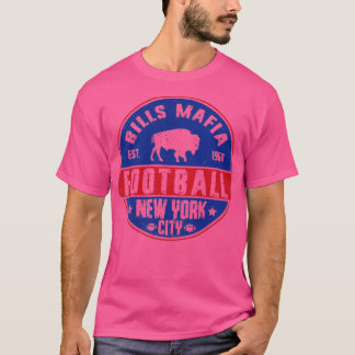 Camiseta Bills Mafia New York Futebol Est 1960 Vintage Loo