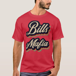 Camiseta Bills Mafia Retro Vintage Tipografia
