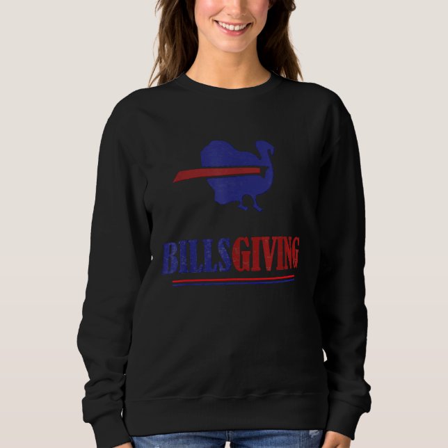 Camiseta Billsgiving Happy Thanksgiving Chicken American Fo (Frente)