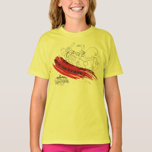 Camiseta Billy & Mandy - A evolução não leva prisioneiros (Frente)