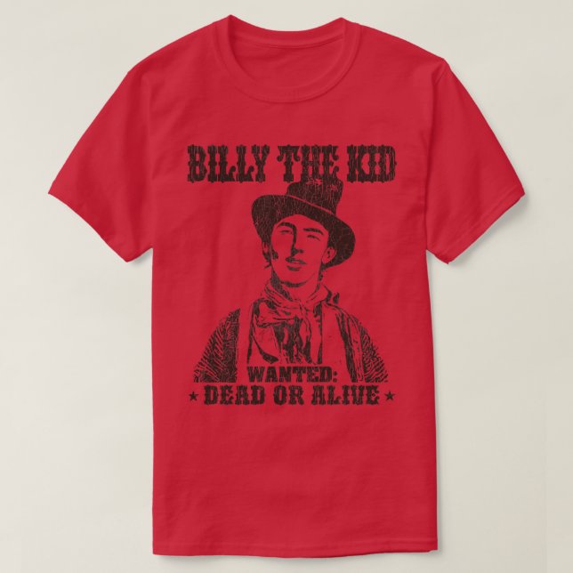 Camiseta Billy The Kid (Frente do Design)