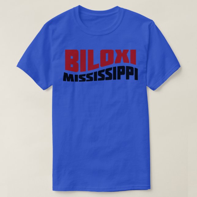 Camiseta Biloxi Mississippi 9 (Frente do Design)