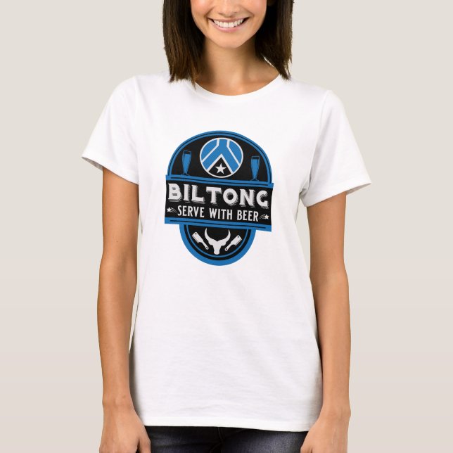 Camiseta Biltong E Beer (Frente)